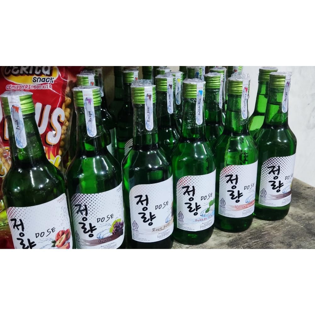 

(Cod) Soju Dose Halal Mui 100% Non Alkohol / Sparkling Water / Mimuman Soda Cod