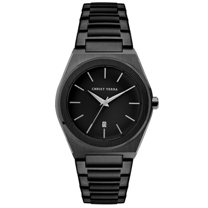Jam Tangan CHRIST VERRA CHRIST VERRA Wanita Original CV 10985L-16 BLK