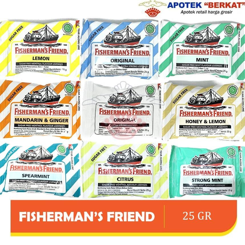 

Promo Permen Fisherman'S Friend Original 25 Gram Aneka Rasa Fishermen Stok Terbatas