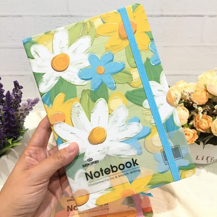 

Kirei Buku Diary Korea Notebook Korea Buku Jurnal Buku Flowers