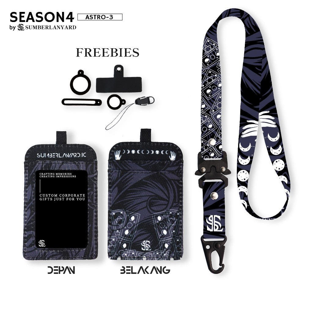 

Sumberlanyard.Id Tali Lanyard Idcard Holder Astro Series - Astro V3