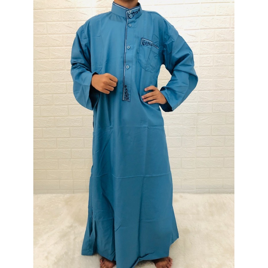 promo Baju Muslim Jubah Gamis Anak Laki Polos Impor Asli Arab Saudi Merk Ajx