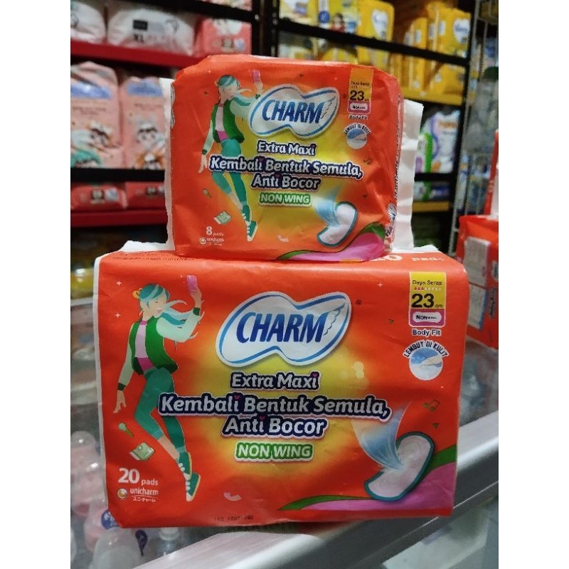 CHARM PEMBALUT NON WING 23CM - isi 8/20