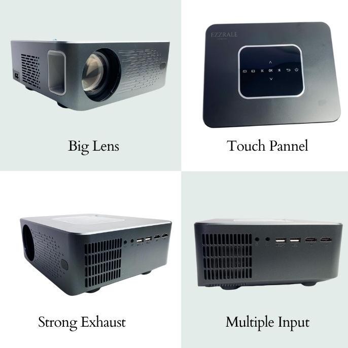 Sale Ezzrale Ez320 Ez 320 Mini Led 1080P Projector Mirror Wifi Termurah Terlaris