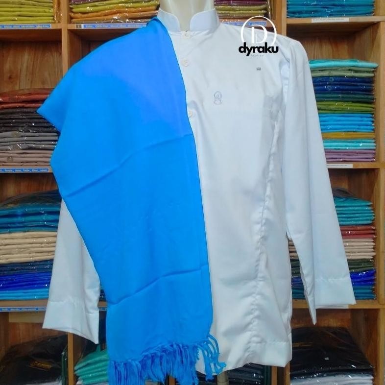Promo Akhir Tahun Sorban Gus Iqdam Sorban Rida Polos Panjang Hitam Putih Hijau Biru Abu Abu Lembut D