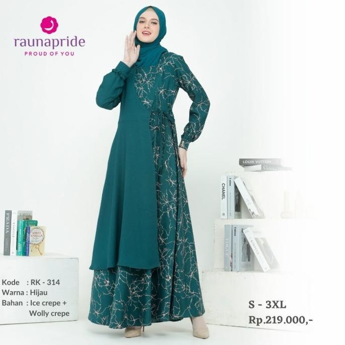 Gamis Rauna Rk 314 / Rk 315 Terbaik