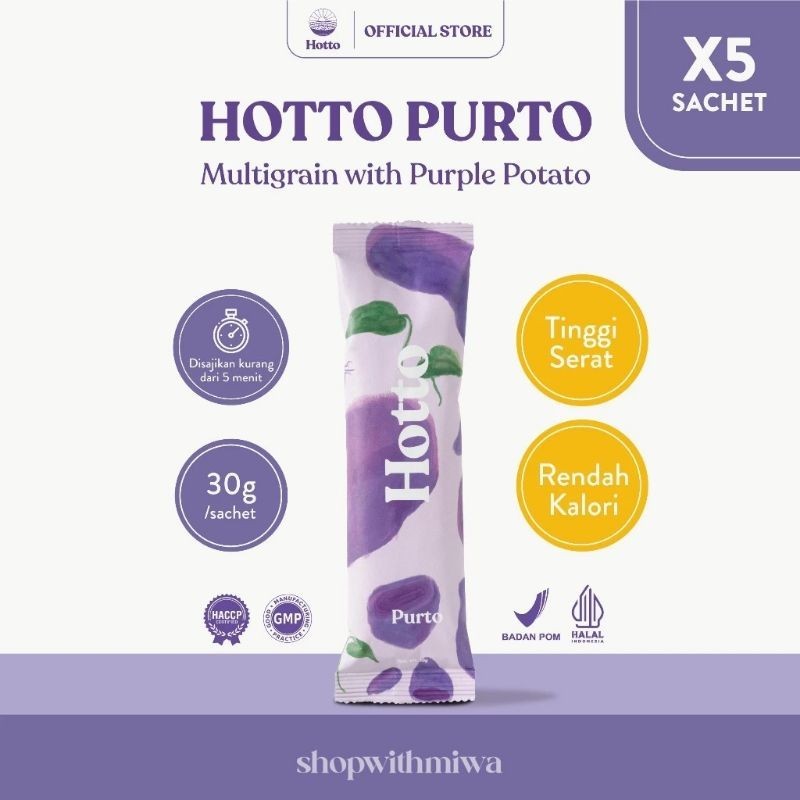 

Hotto Purto Multigrain 5 Sachet