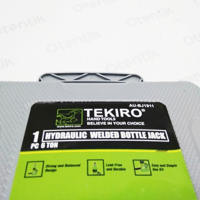 TEKIRO DONGKRAK BOTOL 6 TON - HYDRAULIC JACK 6 T - DONGKRAK MOBIL 6TON