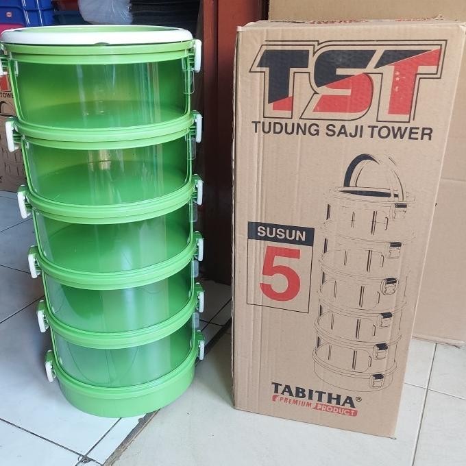 ZIV - 360 TUDUNG SAJI SUSUN 4 TUDUNG SAJI BESAR TINGKAT 4 TST WAFIQELZAYYAN