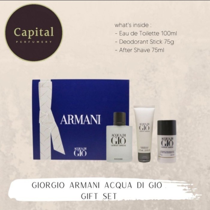 Parfum Original Acqua Di Gio Men Gift Set
