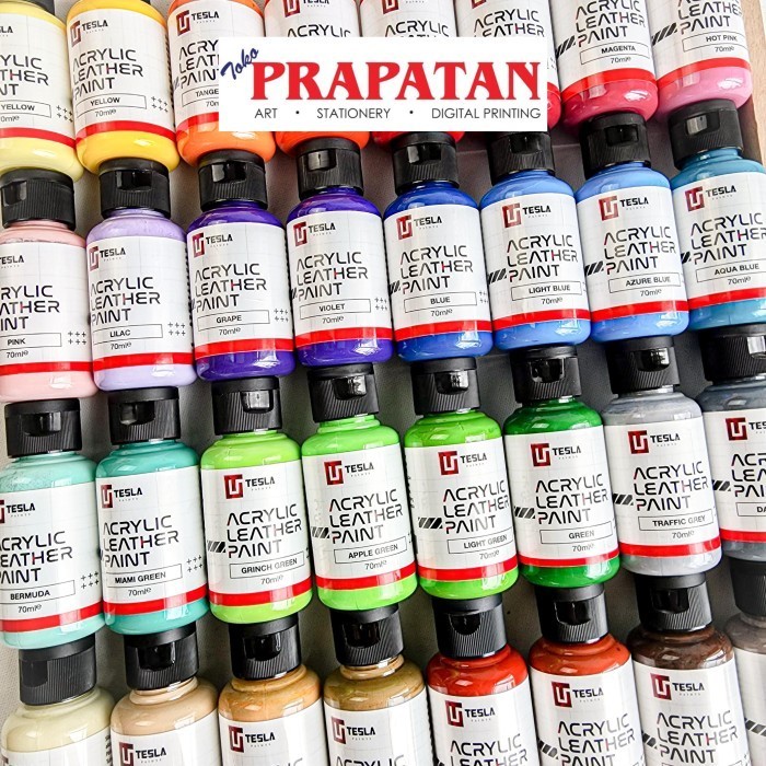 

Tesla Acrylic Leather Paint 70/120Ml