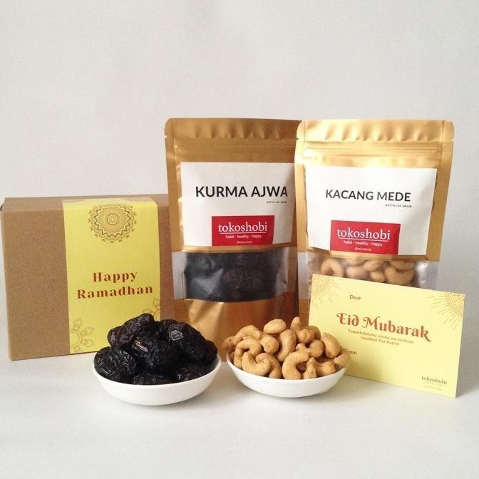 

Parsel Ramadan Kurma Kacang Mede Hampers Du'a Tokoshobi Lebaran
