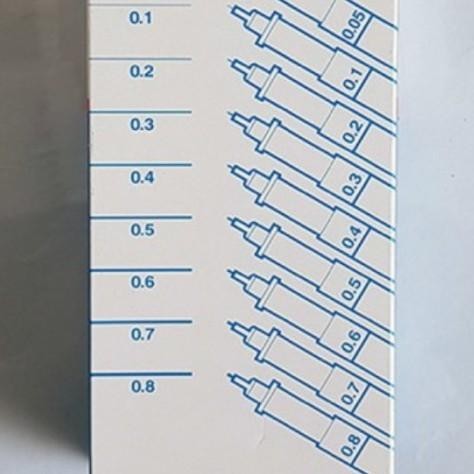 

Drawing Pen Snowman Set Isi (8 Pcs) Hitam 0,1 Sampai 0,8
