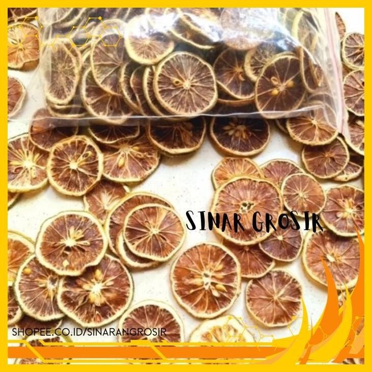 

JERUK LEMON KERING 500 GRAM - DRIED LEMON SLICE BAGUS