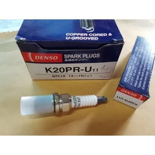 {{{{{{] DENSO ORI K20PR-U11 Busi Avanza old Asli APV K20PRU11 Jazz City Nw K20