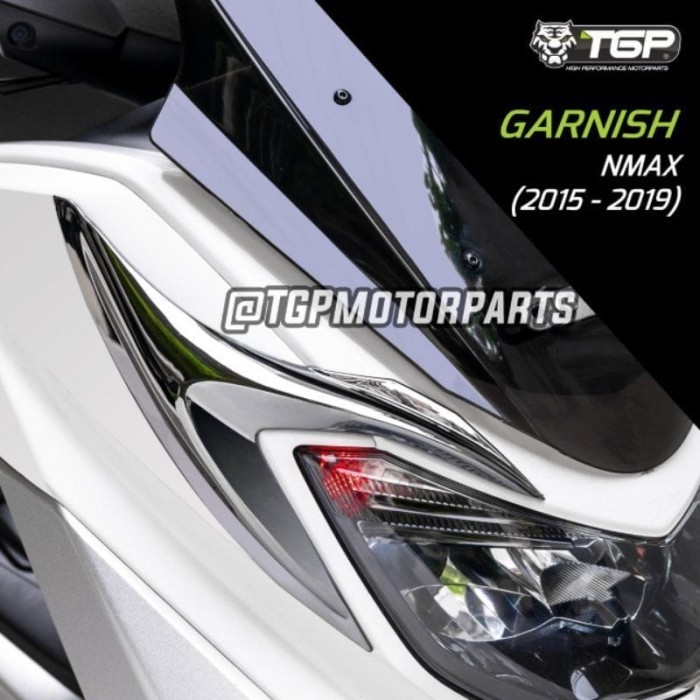 TGP COVER GARNISH VARIASI LIST LAMPU DEPAN NMAX OLD NMAX 2020 2021