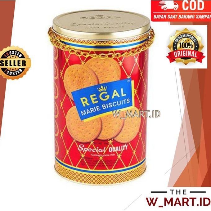 

MARIE REGAL SPECIAL KALENG BISKUIT MARIE LEBARAN 1 KG