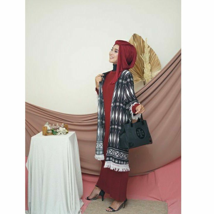 NEW PREMIUM DAILY HIJAB Turban Dewasa 'Queen Layer' - Turban Panjang Hijab Instan Nonnetedy