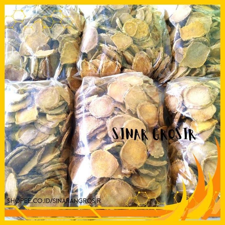 

TEMULAWAK KERING 500GR - TEMU LAWAK IRIS KERING KUALITAS BAGUS BERKUALIAS