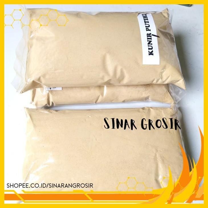 

BUBUK KUNIR PUTIH 500GR / BUBUK KUNYIT PUTIH ASLI MURNI KUALITAS TERBAIK