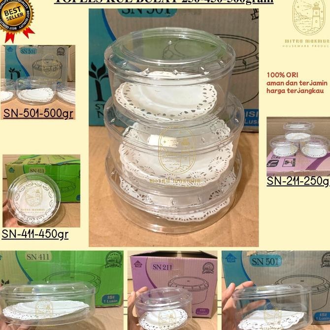 Toples Kue Nuai 250-450-500 Gram Toples Nuai Sn 211 411 501 Lebaran