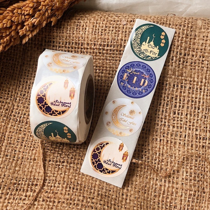 

hanya disini] Sticker Bulat Mini Lebaran Idul Fitri Ramadhan (isi 25 pcs)