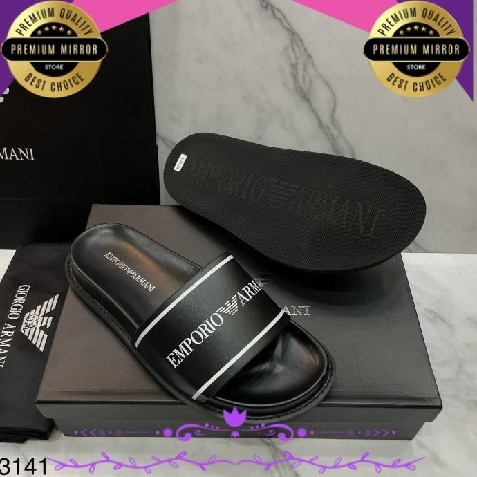 Sandal Slop Pria Branded / Sandal Pria Branded Mirror Import Lapaknyarudi