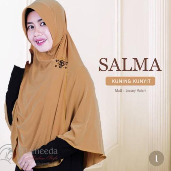 NEW PREMIUM DAILY HIJAB W7C_ Bergo SALMA L Jilbab Hameeda .
