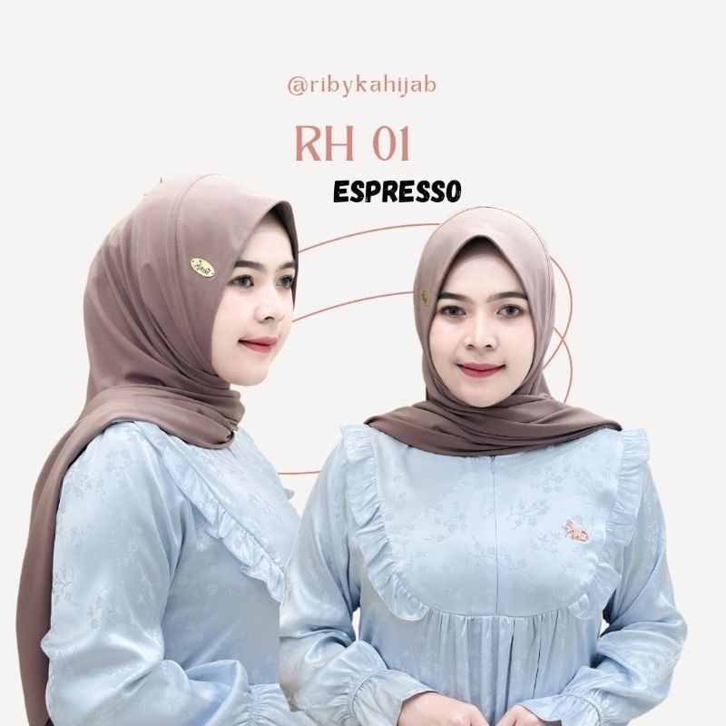 NEW PREMIUM DAILY HIJAB RH 01 JERSEY HIGH QUALITY BY RIBYKA HIJAB