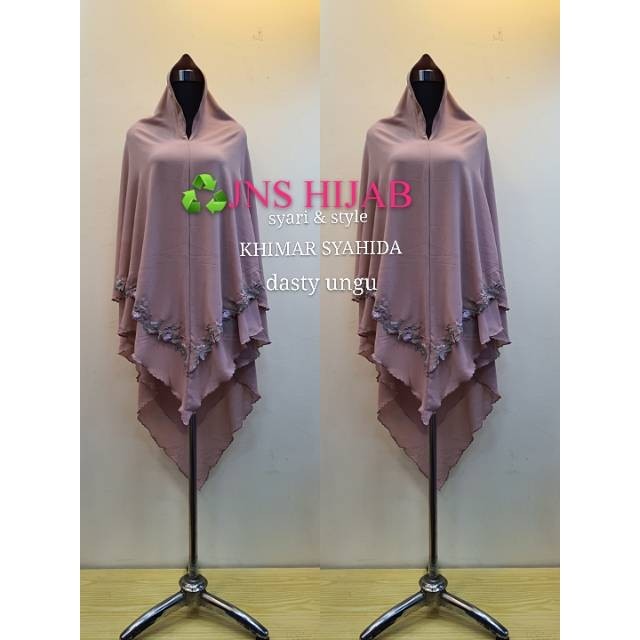 NEW PREMIUM DAILY HIJAB syahida khimar//hijab ceruty babydoll premium//khimar bordir ori jns hijab