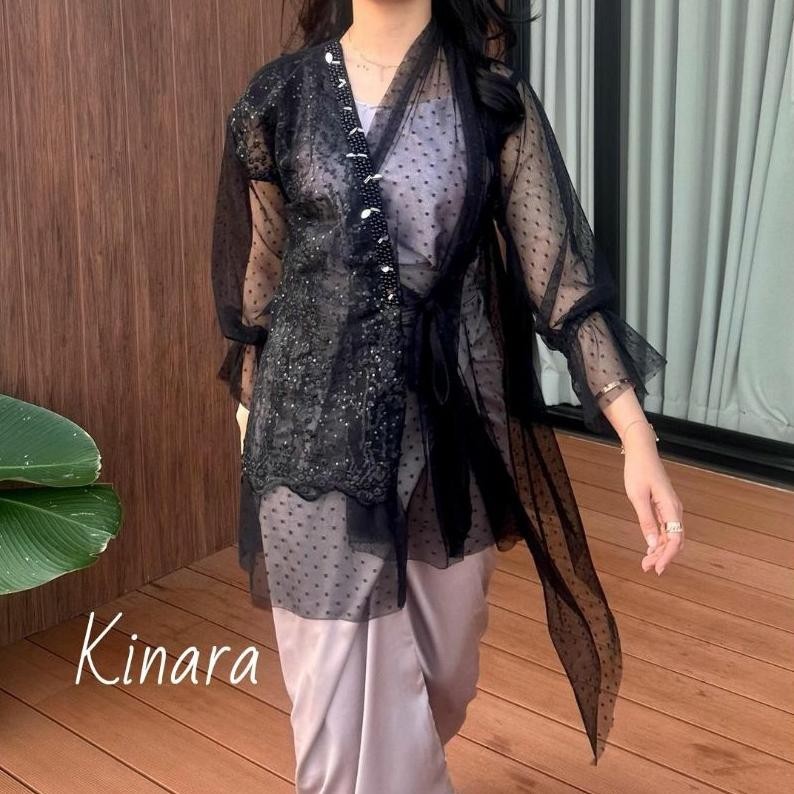 Big Sale Kinara Outer By Calisha  Outer Tille Dot Outer Kondangan Outer Brukat Cape Brukat Jamia Out