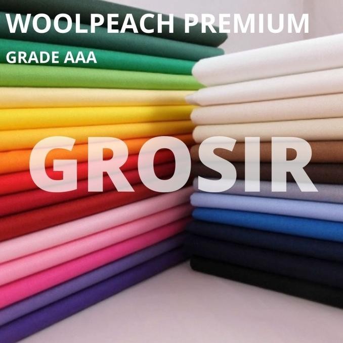 

Kain Wolfis Premium / Kain Wollpeach Grade Aaa Grosir Terbaik