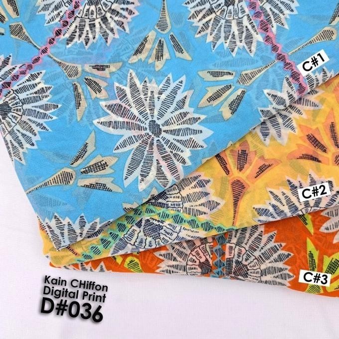 

Kain Chiffon Digital Printing 036 Per 0,5Meter Limited Edition