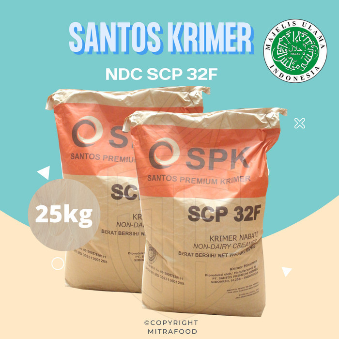 

Ready Bubuk Non Dairy Creamer SCP 32F / Ex Santos