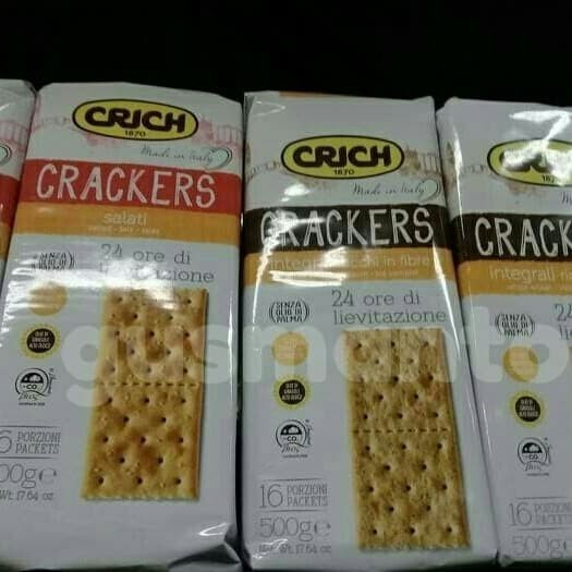 

LIMITED EDITION Crich Crackers Salati Whole Wheat 500gr