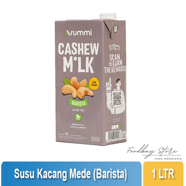 

LIMITED EDITION ARUMMI - Cashew Milk Barista 1L / Susu Kacang Mede Barista Edition