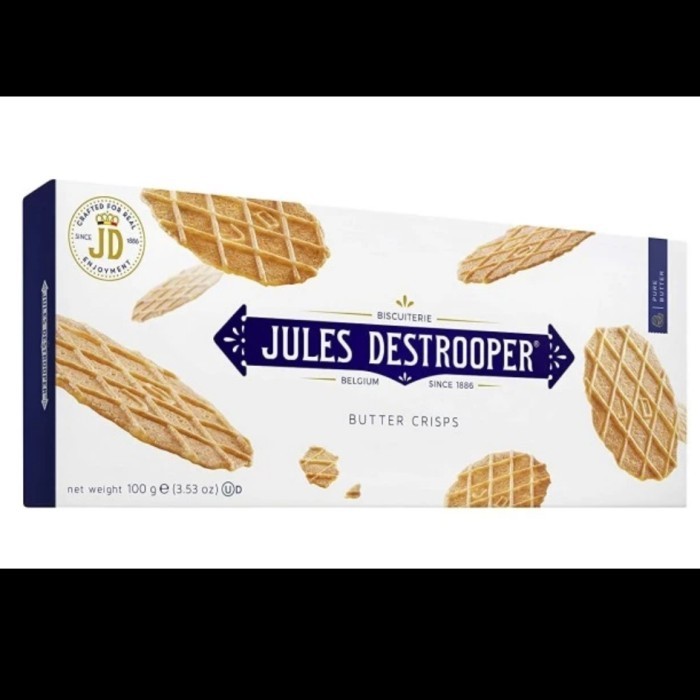 

SPECIAL Jules Destrooper Butter Crisps 100gr Biskuit Wafel