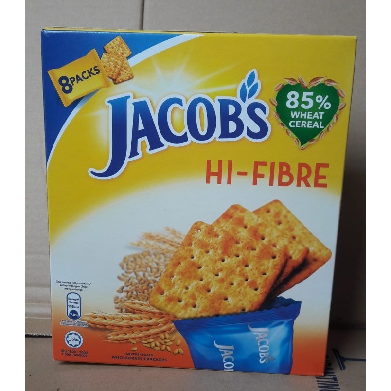 

TERUJI Biskuit Jacob Original Kotak/ Jacobs Original Cream Crackers-240gr