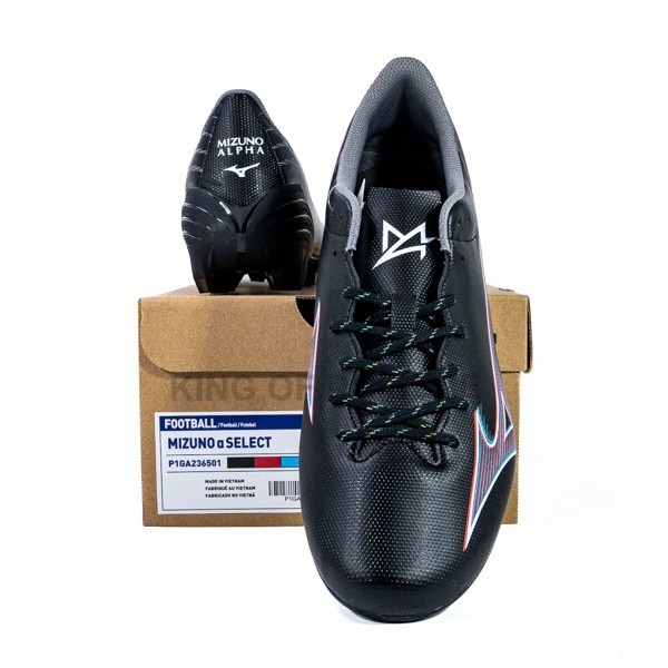 Sepatu Bola Mizuno A Select Black P1Ga236501 Original Bnib