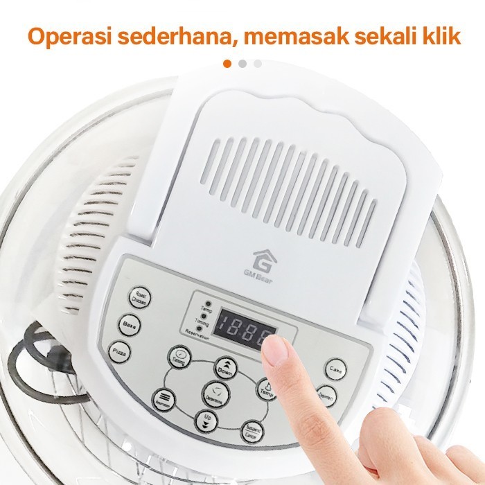 Gm Bear Halogen Oven 12L 1494 Air Fryer