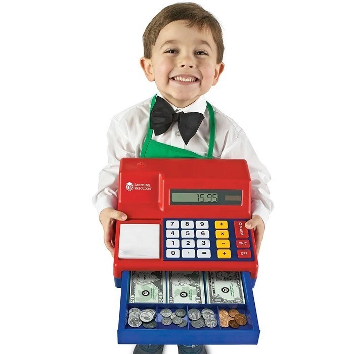 Learning Resources Pretend & Play Calculator Cash Register