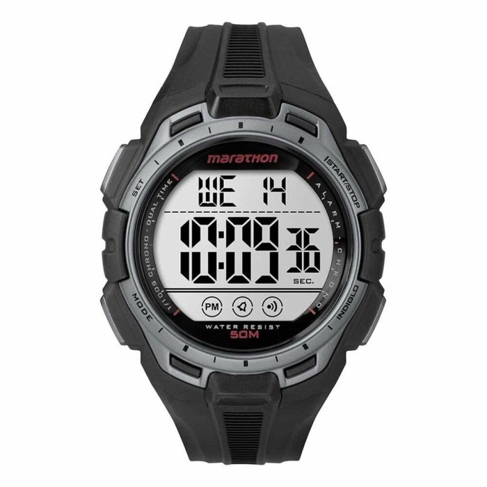 Jam Tangan Pria Timex Digital Marathon Tw5K94600 Original
