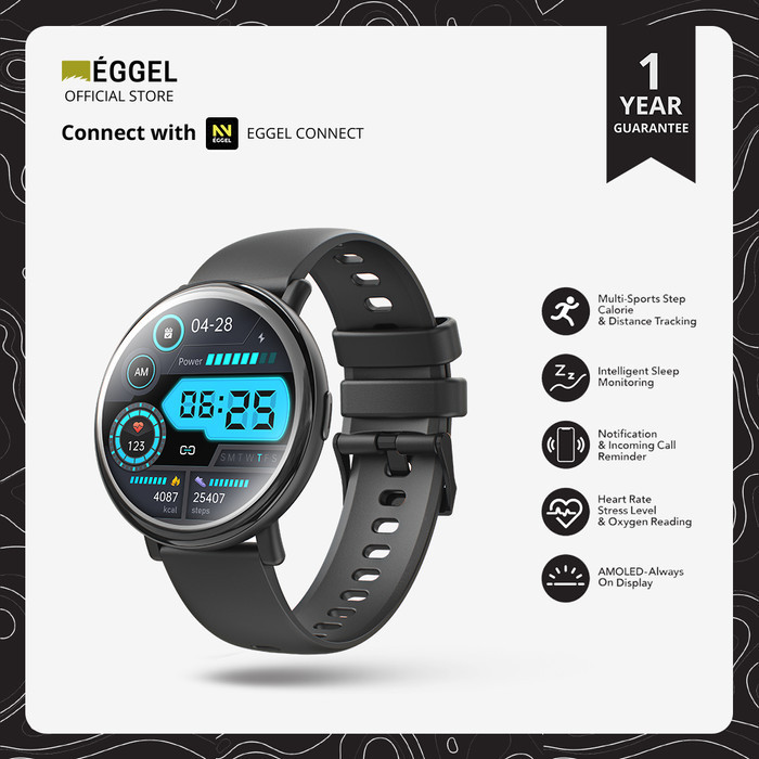 Eggel Tempo 2 Full Touch Screen Smartwatch / Smart Watch / Band
