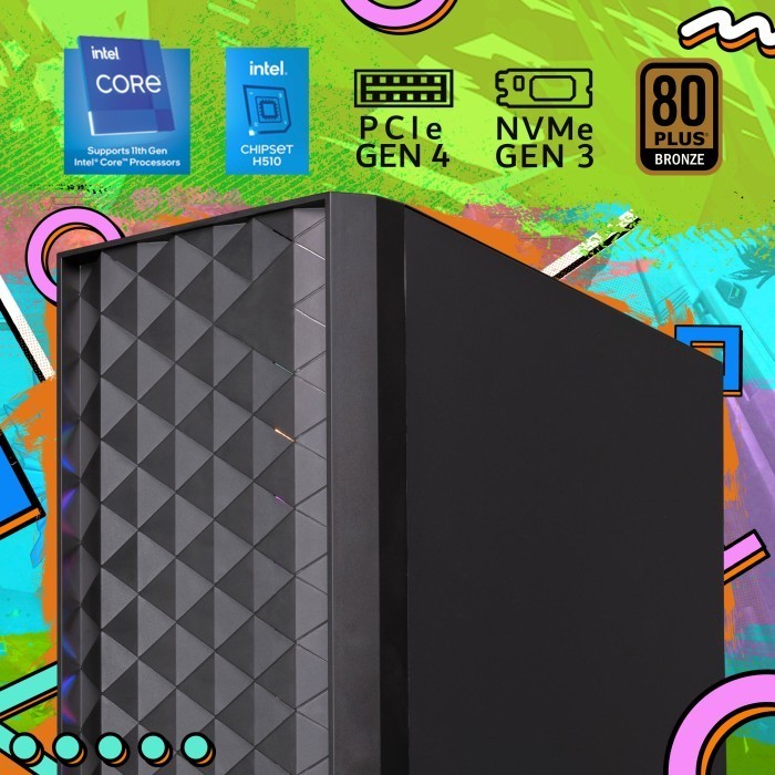 Imba Cheapshot Pc Ryzen 5 4500 Rx 6700 Xt Rakitan Gaming Pc