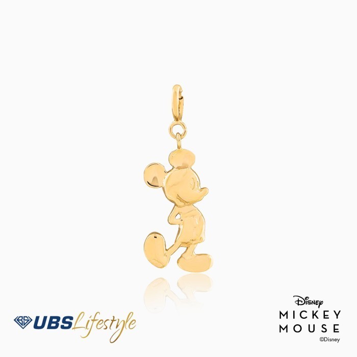 Ubs Liontin Emas Disney Mickey Mouse - Cmy0099 - 17K