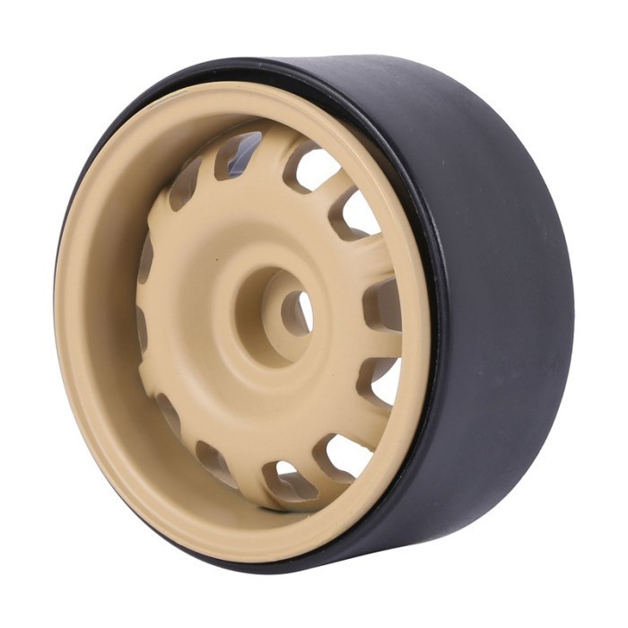 4pcs velg metal beadlock 1.9 inch Rc Axial scx10 rc4wd trx4 D110 1/10