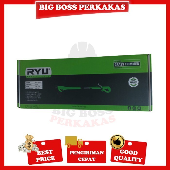 Tekiro Ryu Mesin Potong Rumput Listrik/ Pemotong Rumput Rgt 350