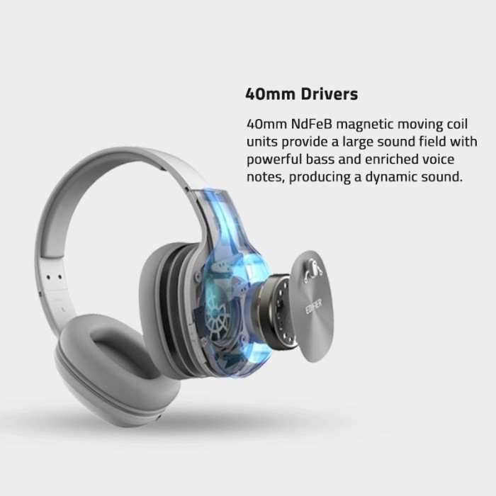 Edifier W800Bt 800Bt Plus Bluetooth Stereo Headphone Bt5.1 Aptx