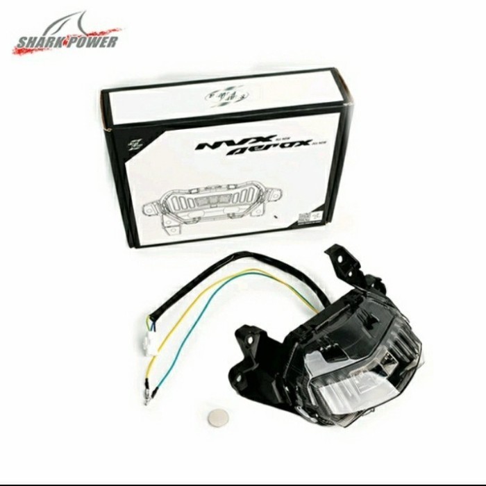 Lampu Stop Led Stoplamp Aerox New Connected 2021-2022 Shark Power Rgb