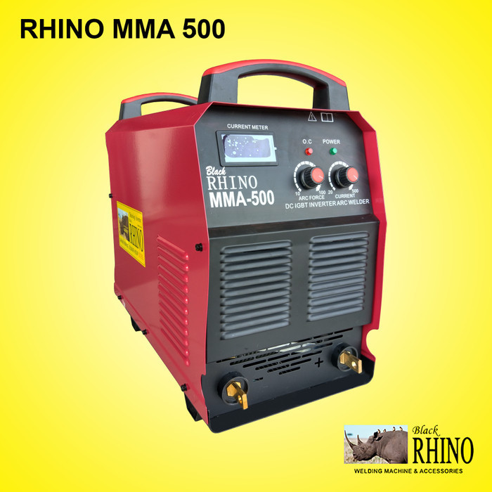 Mesin Las Black Rhino Mma 500 A Igbt 3Phase New Gen
